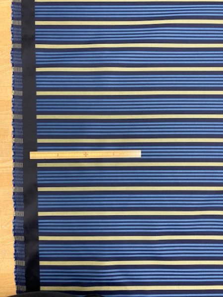 画像2: 生地:UV超撥水加工生地(紺ボーダーパネル) (2)