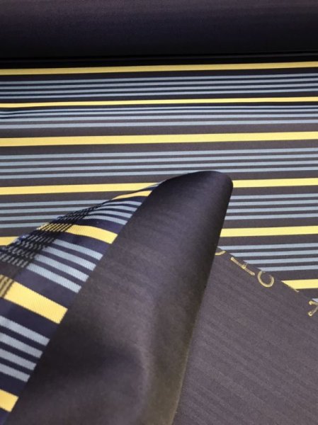 画像4: 生地:UV超撥水加工生地(紺ボーダーパネル) (4)