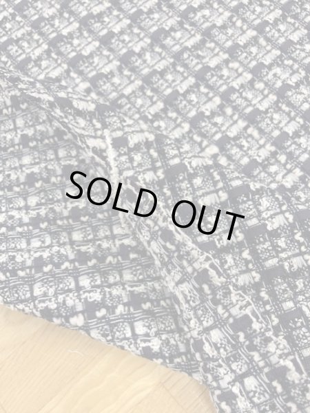 画像4: 生地:ポリ混ファンシーヤーンツイード(紺) (4)