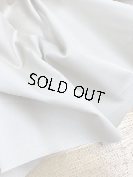 画像4: 生地:綿サテンストレッチ(薄ベージュ) (4)