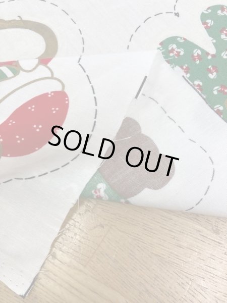 画像7: 生地：クリスマスオーナメント60cmパネル（少々難あり） (7)