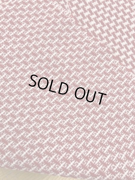 画像3: 生地:和風編みウール(赤) (3)