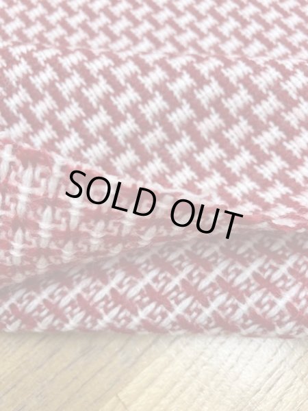 画像4: 生地:和風編みウール(赤) (4)