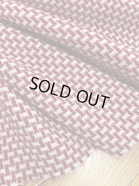 画像5: 生地:和風編みウール(赤) (5)