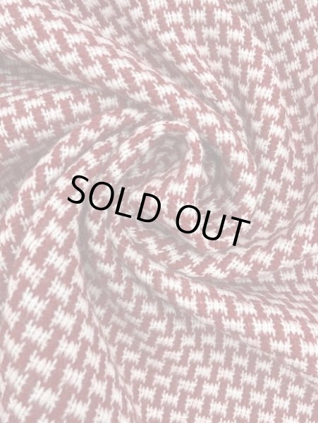 画像6: 生地:和風編みウール(赤) (6)