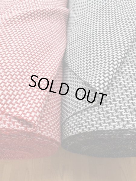 画像7: 生地:和風編みウール(黒) (7)