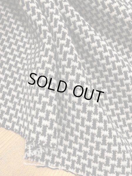 画像5: 生地:和風編みウール(黒) (5)