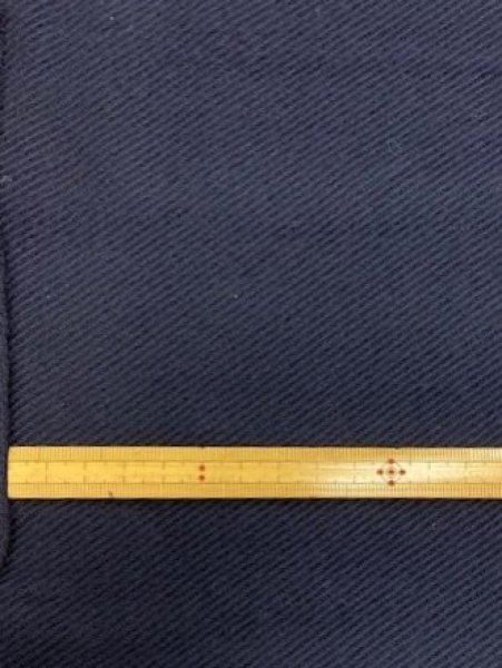 画像3: 生地:綿ウールニット(紺) (3)