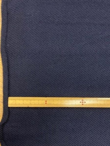 画像2: 生地:綿ウールニット(紺) (2)
