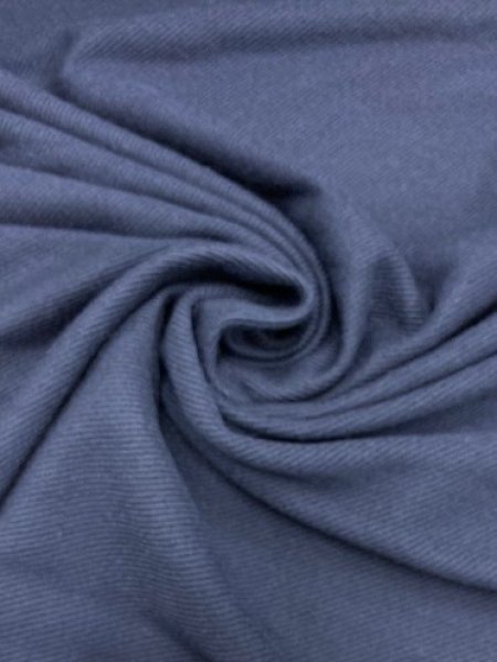 画像5: 生地:綿ウールニット(紺) (5)
