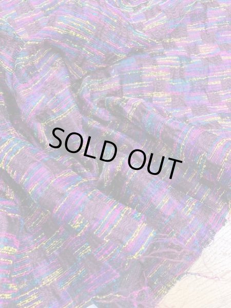 画像6: 生地:シルクジャガード(エンジ系) (6)