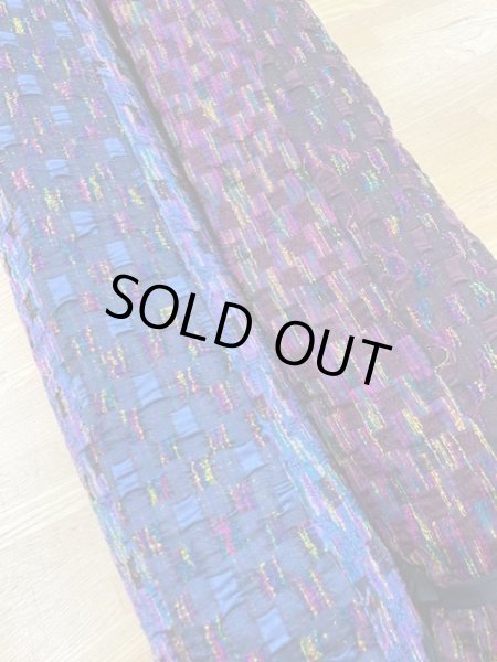 画像7: 生地:シルクジャガード(ブルー系) (7)