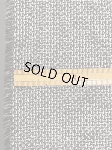 画像3: 生地:コットンウールツイード(黒/白) (3)