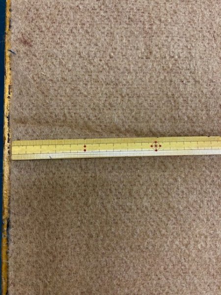 画像2: 生地:ウールシャギー(ベージュ) (2)