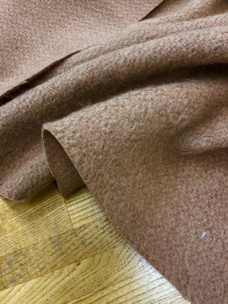 画像5: 生地:ウールシャギー(ベージュ) (5)