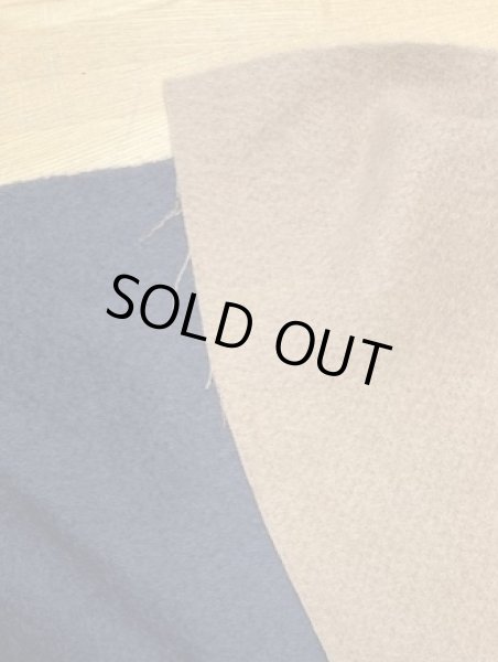 画像8: 生地：ウールシャギー（紺） (8)