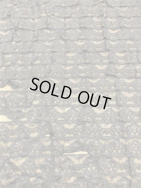 画像3: 生地:シルク混レース付き(黒) (3)