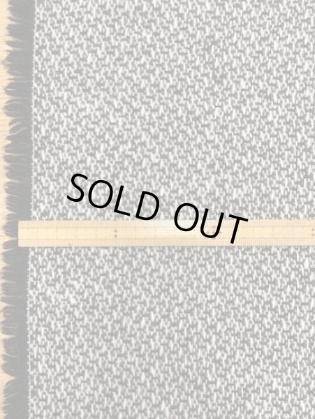 画像2: 生地:ランダム編みウール(黒) (2)