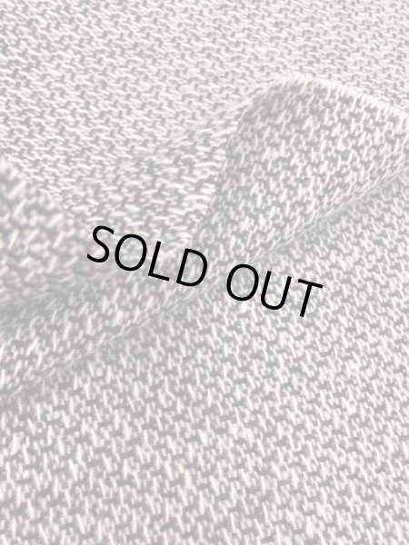 画像4: 生地:ランダム編みウール(黒) (4)