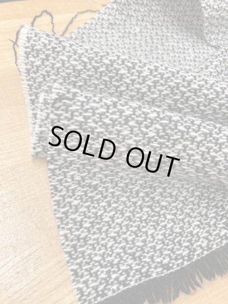 画像3: 生地:ランダム編みウール(黒) (3)