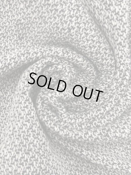 画像6: 生地:ランダム編みウール(黒) (6)