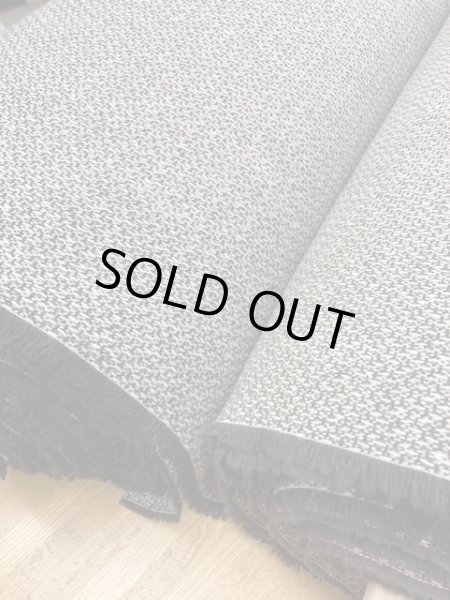 画像7: 生地:ランダム編みウール(黒) (7)