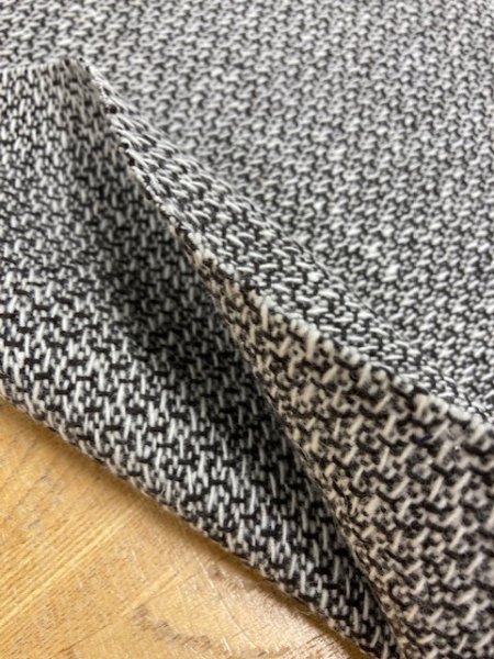 画像4: 生地:ランダム編みウール(茶) (4)