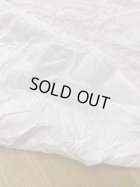 画像3: 生地：綿ポリシワ加工天竺（白） (3)