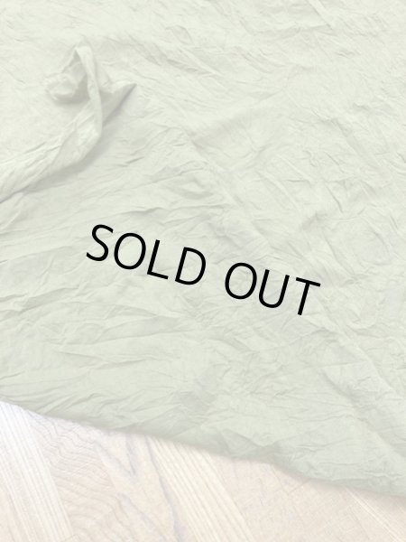 画像3: 生地:綿ポリシワ加工天竺(グリーン) (3)