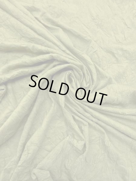 画像5: 生地:綿ポリシワ加工天竺(グリーン) (5)