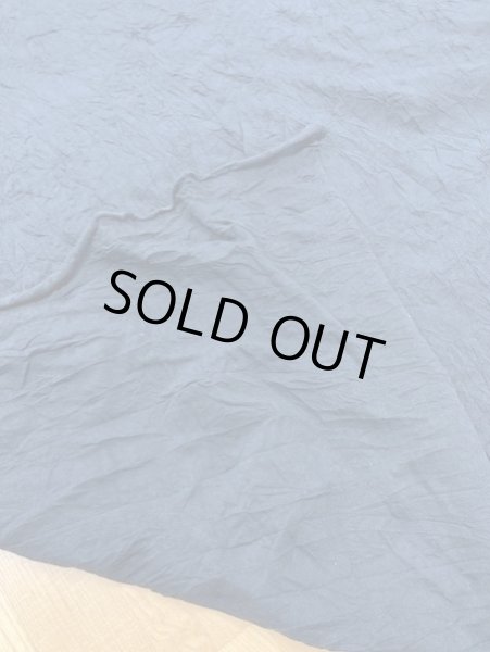 画像3: 生地：綿ポリシワ加工天竺（紺） (3)