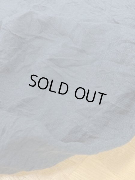 画像4: 生地：綿ポリシワ加工天竺（紺） (4)