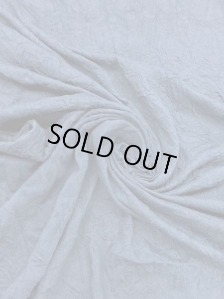 画像5: 生地：綿ポリシワ加工天竺（紺） (5)