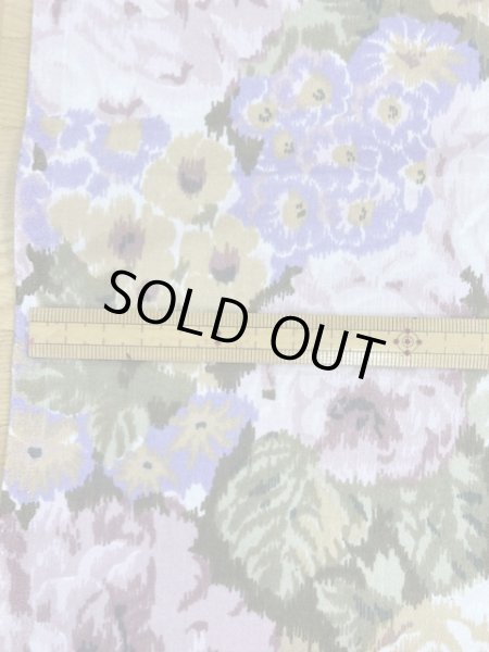 画像2: 生地: エレガント花柄コットン(ピンク系) (2)