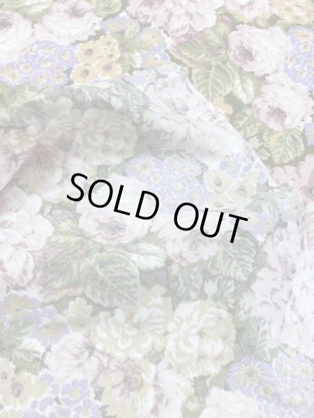 画像4: 生地: エレガント花柄コットン(ピンク系) (4)