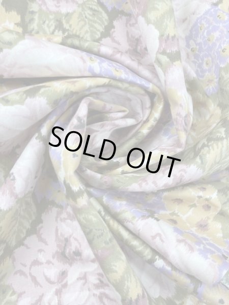 画像5: 生地: エレガント花柄コットン(ピンク系) (5)