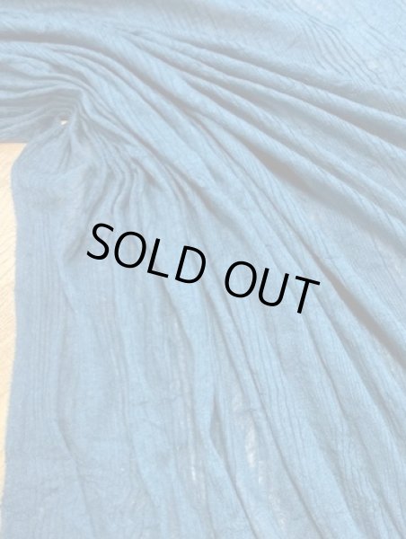 画像5: 生地:レーヨン混綿ニット(ターコイズ) (5)