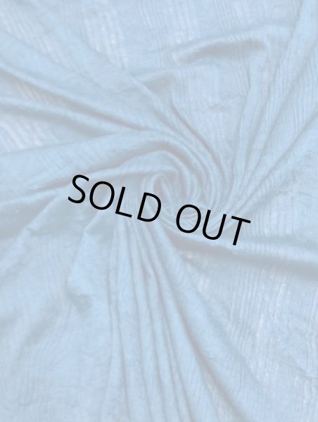 画像6: 生地:レーヨン混綿ニット(ターコイズ) (6)