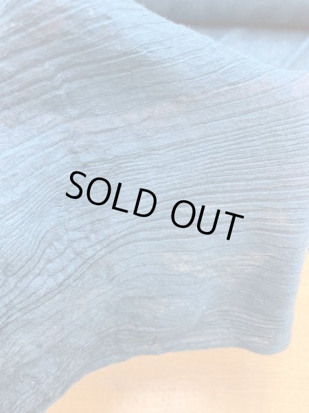 画像7: 生地:レーヨン混綿ニット(ターコイズ) (7)