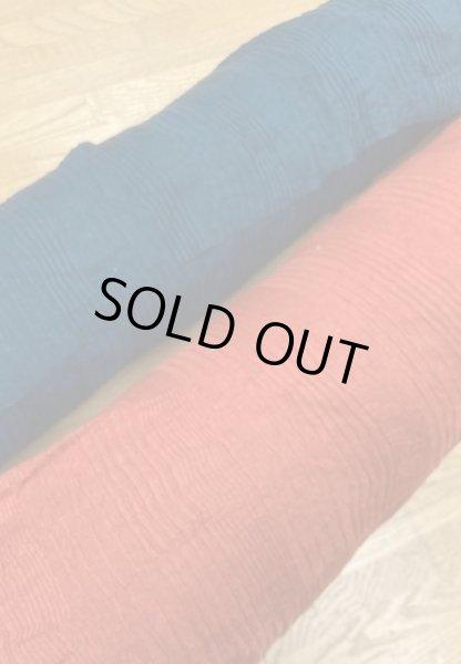 画像7: 生地:レーヨン混綿ニット(朱色) (7)