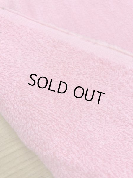 画像3: 生地:片面パイルタオル地(ピンク) (3)