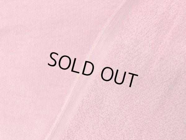 画像4: 生地:片面パイルタオル地(ピンク) (4)