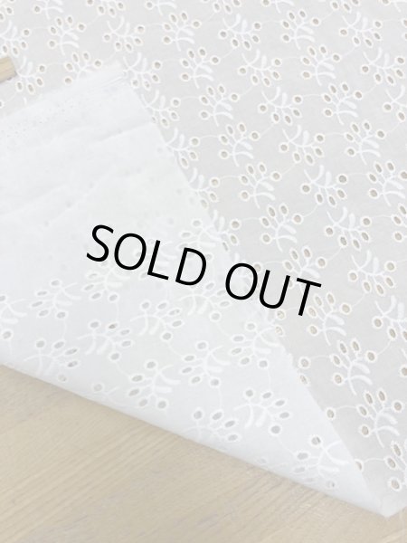 画像3: 生地:綿レース生地(白) (3)