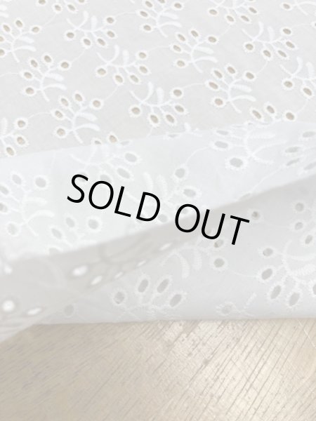 画像4: 生地:綿レース生地(白) (4)