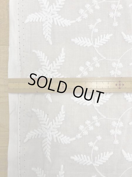 画像2: 生地:綿レース生地(白) (2)