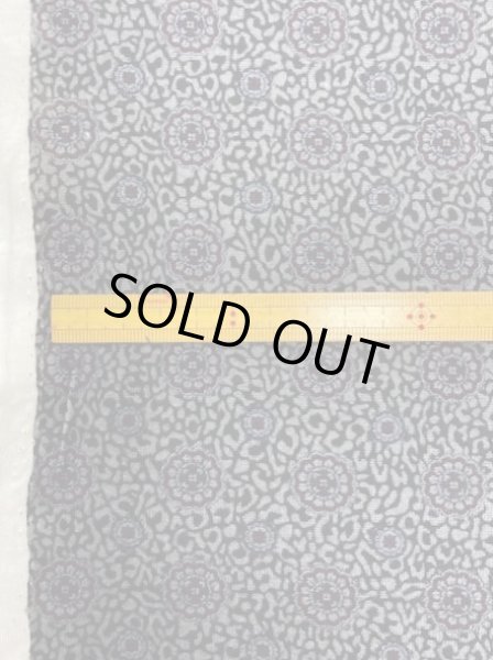 画像2: 生地:プリント綿天竺ニット(グレー) (2)