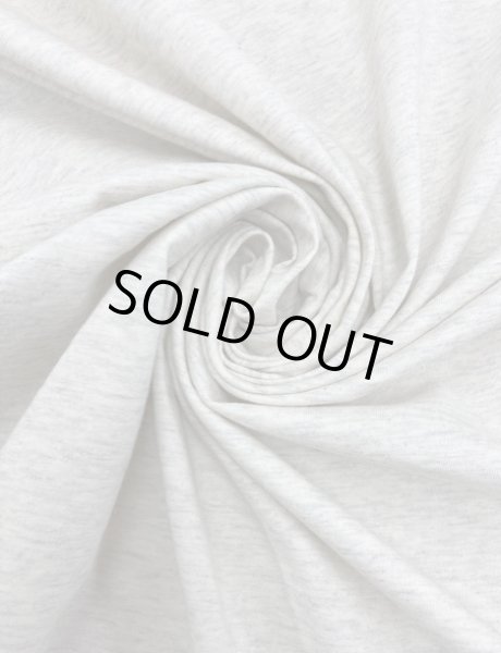 画像6: 生地:コットン霜降り天竺ニット(オートミール) (6)