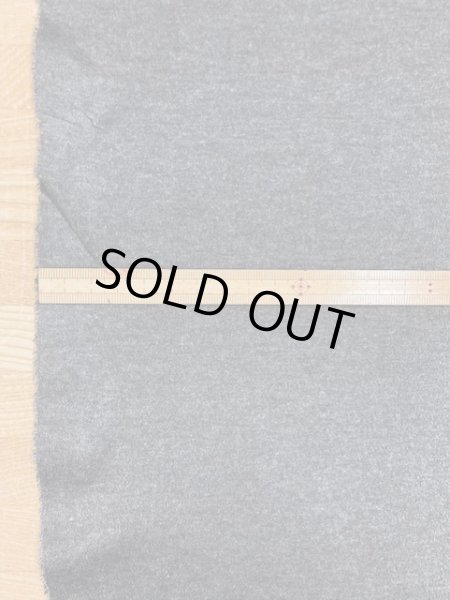 画像2: 生地：シルケット加工天竺ニット（チャコール） (2)