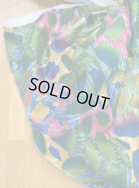 画像5: 生地:デザイナーズプリントコットン(グリーン) (5)