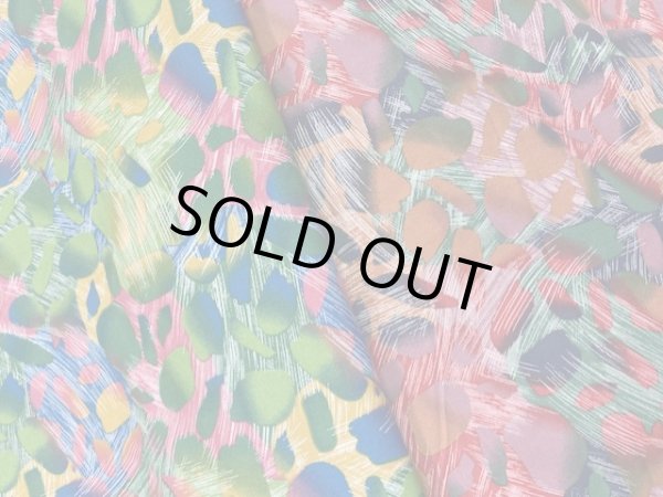 画像7: 生地:デザイナーズプリントコットン(グリーン) (7)